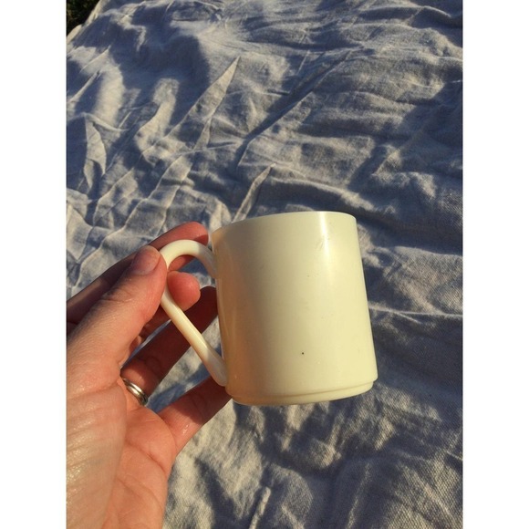 Vintage sterling house plastic cup Christmas tree candy cane elf 1985 - Picture 6 of 10